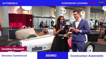 Coworking Channel présente Jonathan ROUANET de DEVINCI Cars