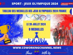 Tableau-Medailles-Jeux-Olympiques-2024-28-juillet-8-medailles-by-Coworking-Channel