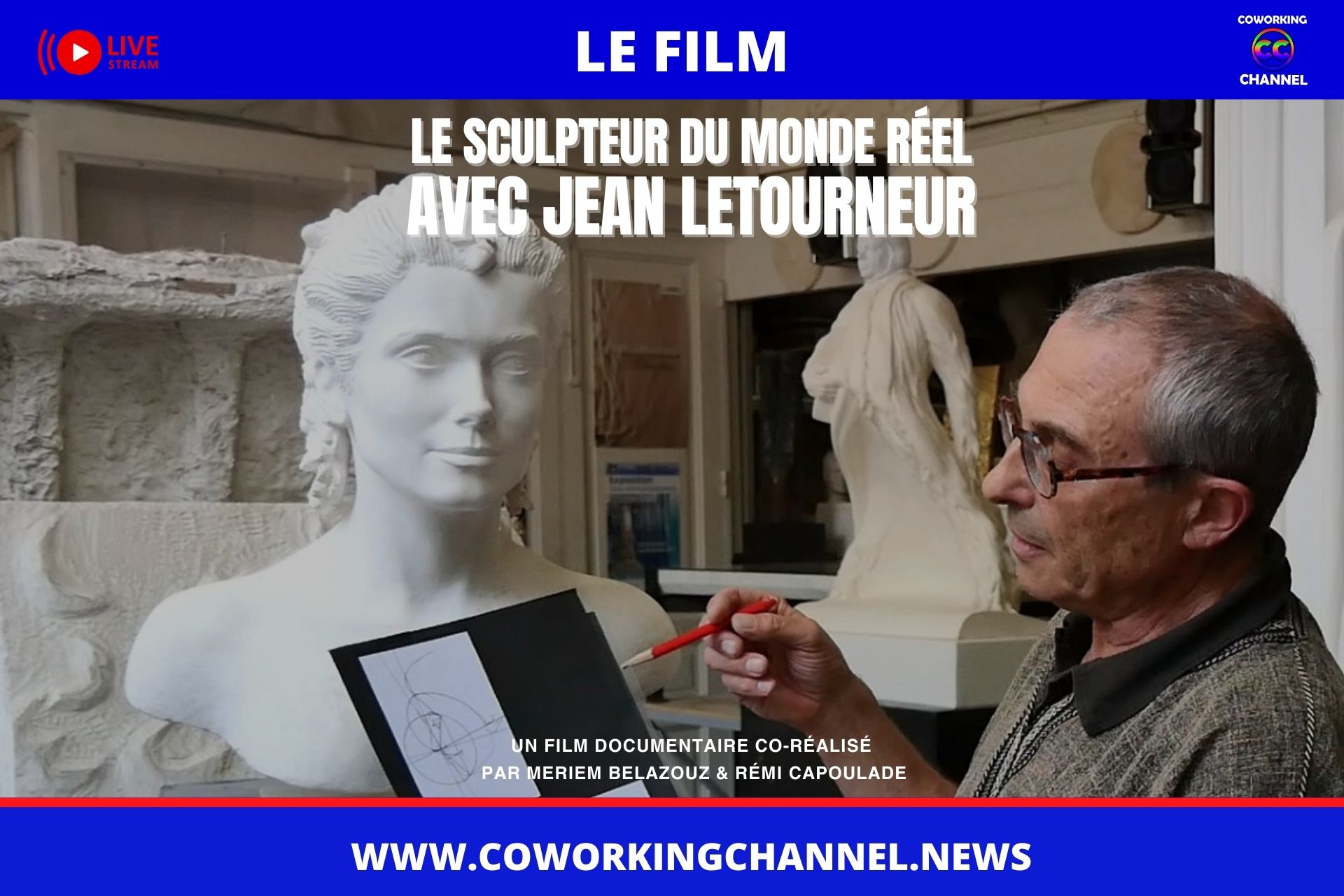 Jean Letourneur Fim Sculpteur du monde reel-l