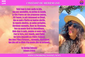 Meriem-Belazouz-Artist-Poete-Auteure-Director-For-Coworking-Channel-News