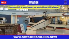 Inauguration- premier-Aéroport-Civil-Le-Bourget-1919-News-Coworking-Channel