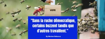 Dans-la-ruche-démocratique-certains-buzzent-tandis-que-d-autres-travaillent-Citation-Meriem-Belazouz