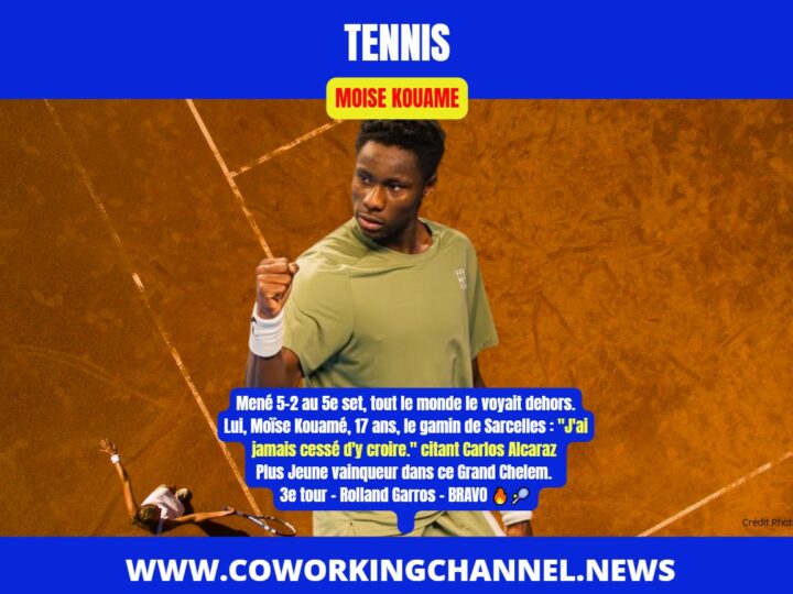 Moise-Kouane-Tennis-Rolland-Garros-News-Coworking-Channel-3