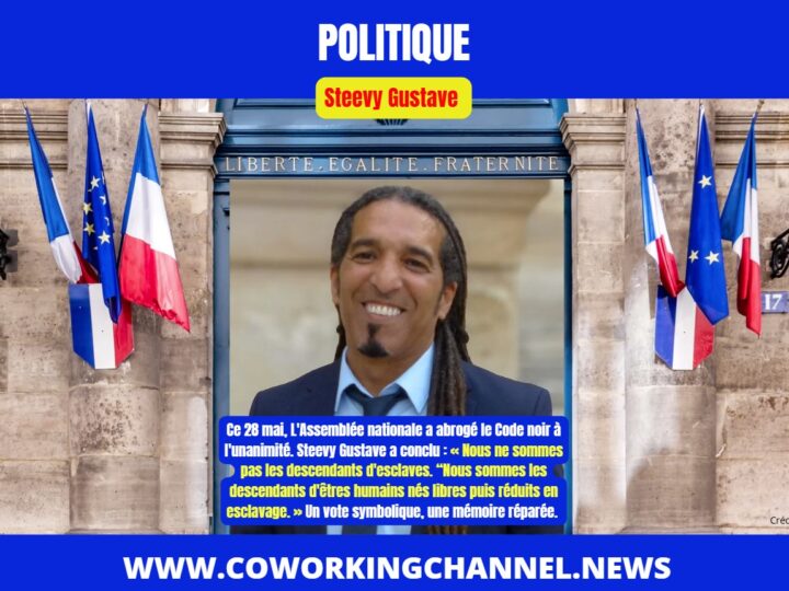Steeve-Gustave-Stop-Racisme-Code-Noir-Abroge-News-Coworking-Channel