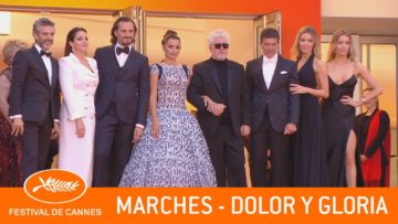 DOLOR Y GLORIA – Les marches – Cannes 2019 – VF