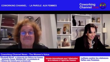 COWORKING CHANNEL présente Elisabeth Nicoli- Co-dirigeante des Éditions des Femmes – Militante MLF
