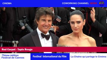 RED CARPET – TAPIS ROUGE – Top Gun Maverick – Avec Tom Cruise et Jennifer Connelly-1