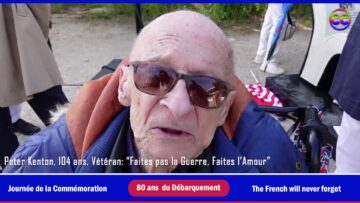Commemoration-80-ans-Normandie-Temoignage-Veteran-Peter-Kenton-gardez-l-equilibre-by-Coworking-Channel