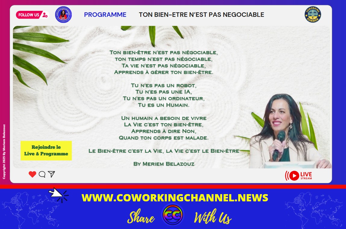 Meriem-Belazouz-Artist-Auteur-Programme-Ton-bien-etre-pas-negociable-By-Coworking-Channe