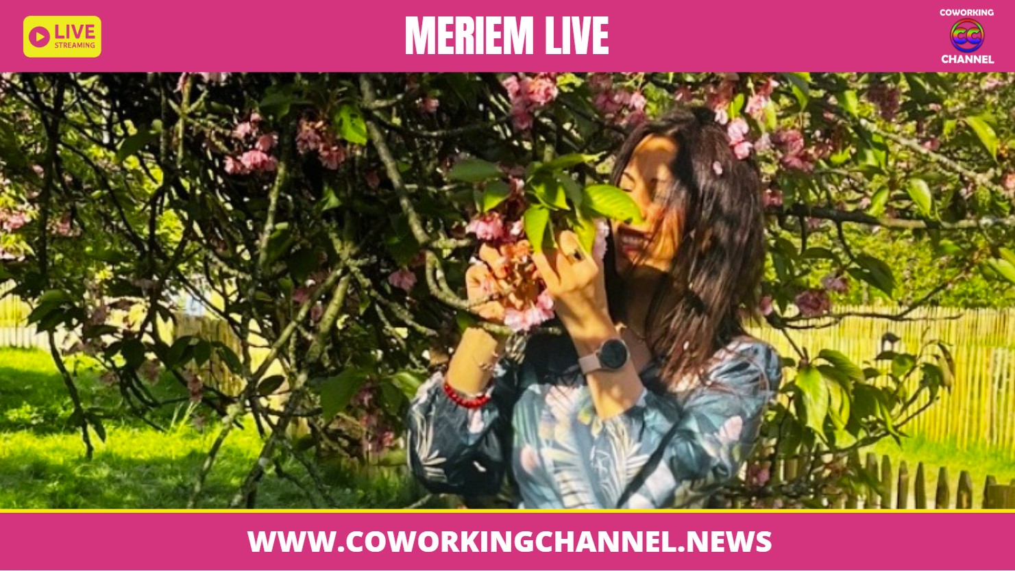 Meriem-Belazouz-Reporter-Travel-Vlog-Printemps-des-cerisiers-by-Coworking-Channel-