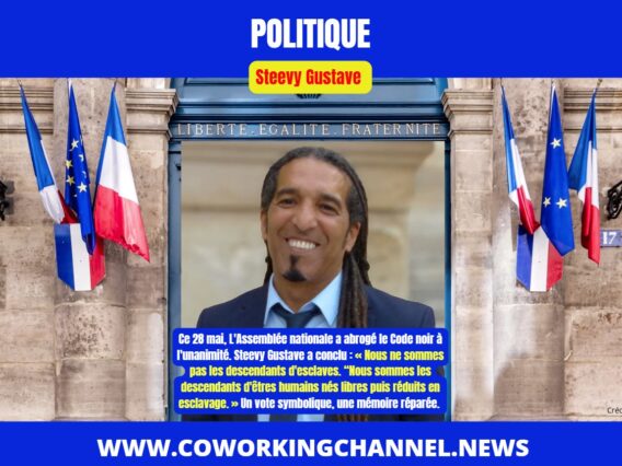 Steeve-Gustave-Stop-Racisme-Code-Noir-Abroge-News-Coworking-Channel