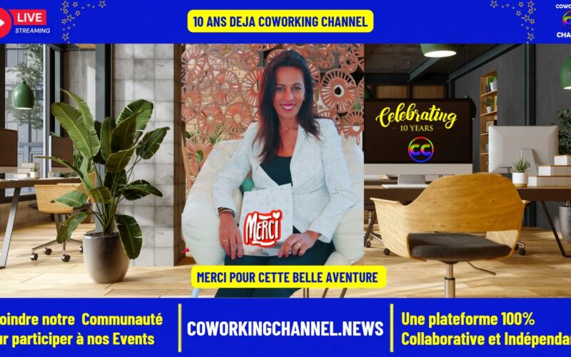 Coworking Channel, 10 ans de partage et de transmission